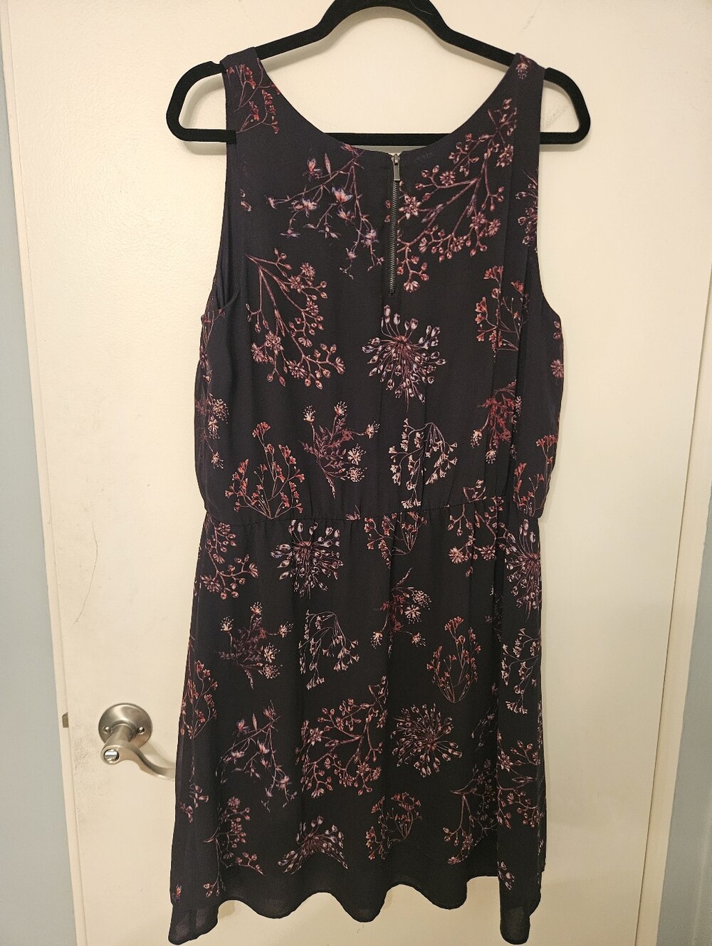 Black Floral Dress - Picture 2 of 2